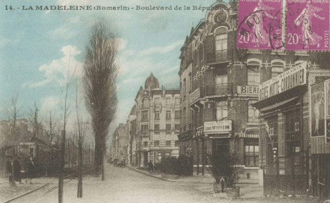 Le café du Romarin © Archives municipales fonds Christian Janssens